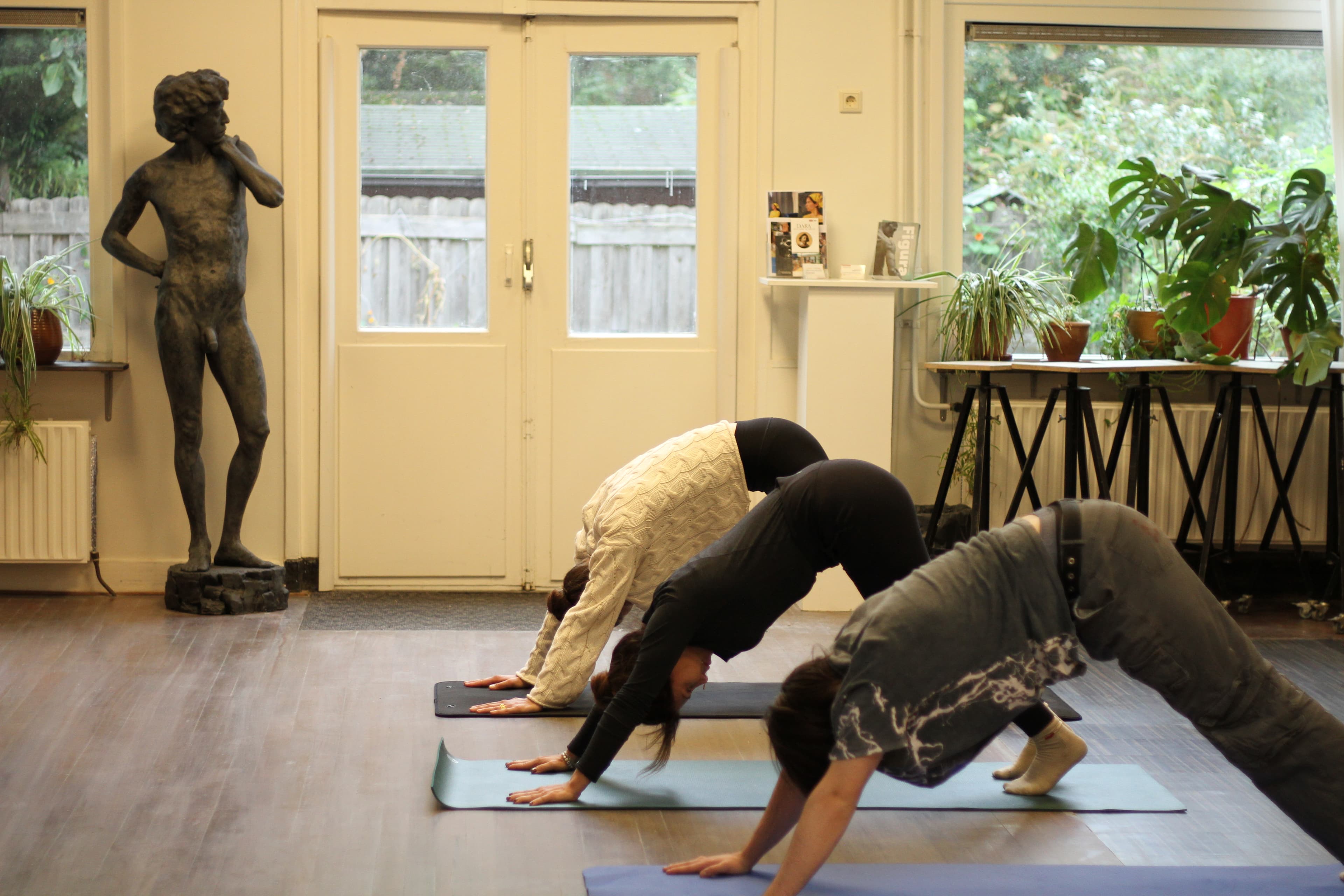 Becoming Like Clay, an International Yoga Day workshop in yoga and sculpting